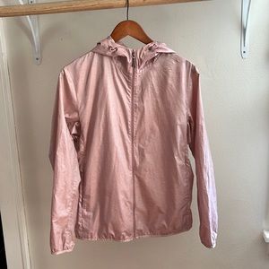 Uniqlo pink windbreaker - large